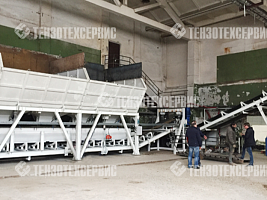 Бетонный завод SmartBeton 50 м³/ч, г. Казань.